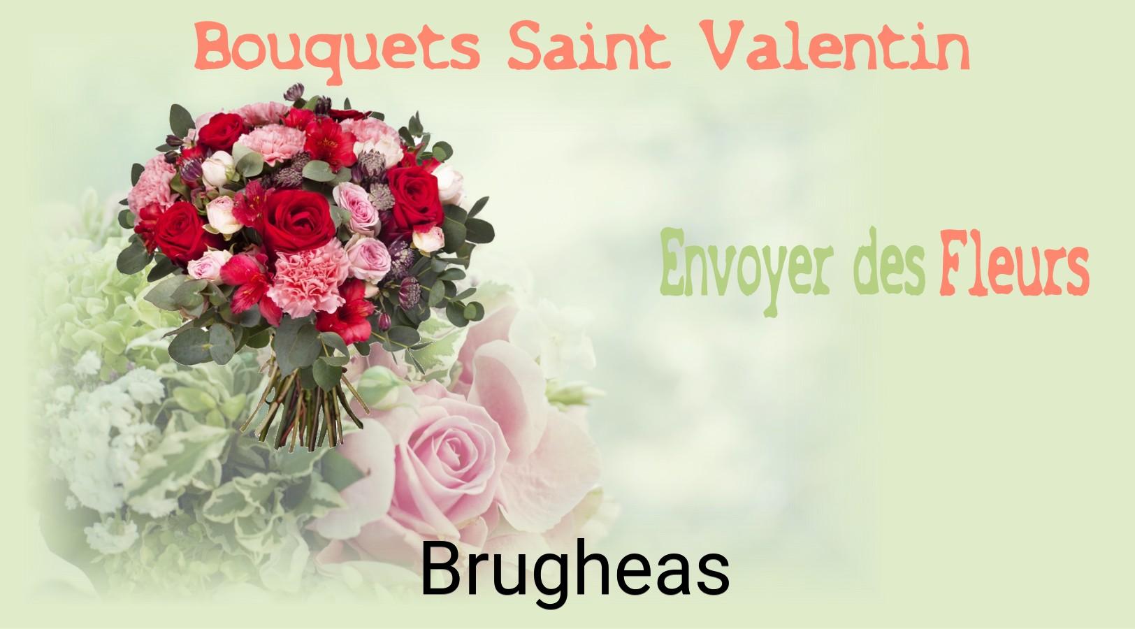 Roses de Saint-Valentin livrées à Brugheas